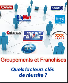 Groupements et franchises